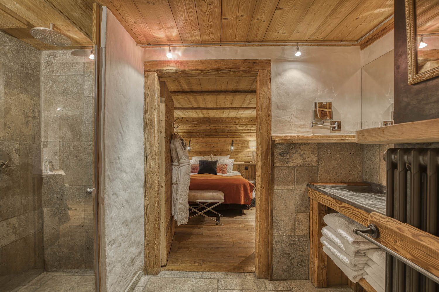 Hôtel avec chambre familiale à La Clusaz - Piste de ski