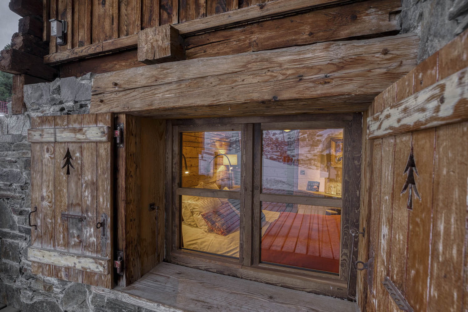 Hôtel avec chambre familiale à La Clusaz - Piste de ski